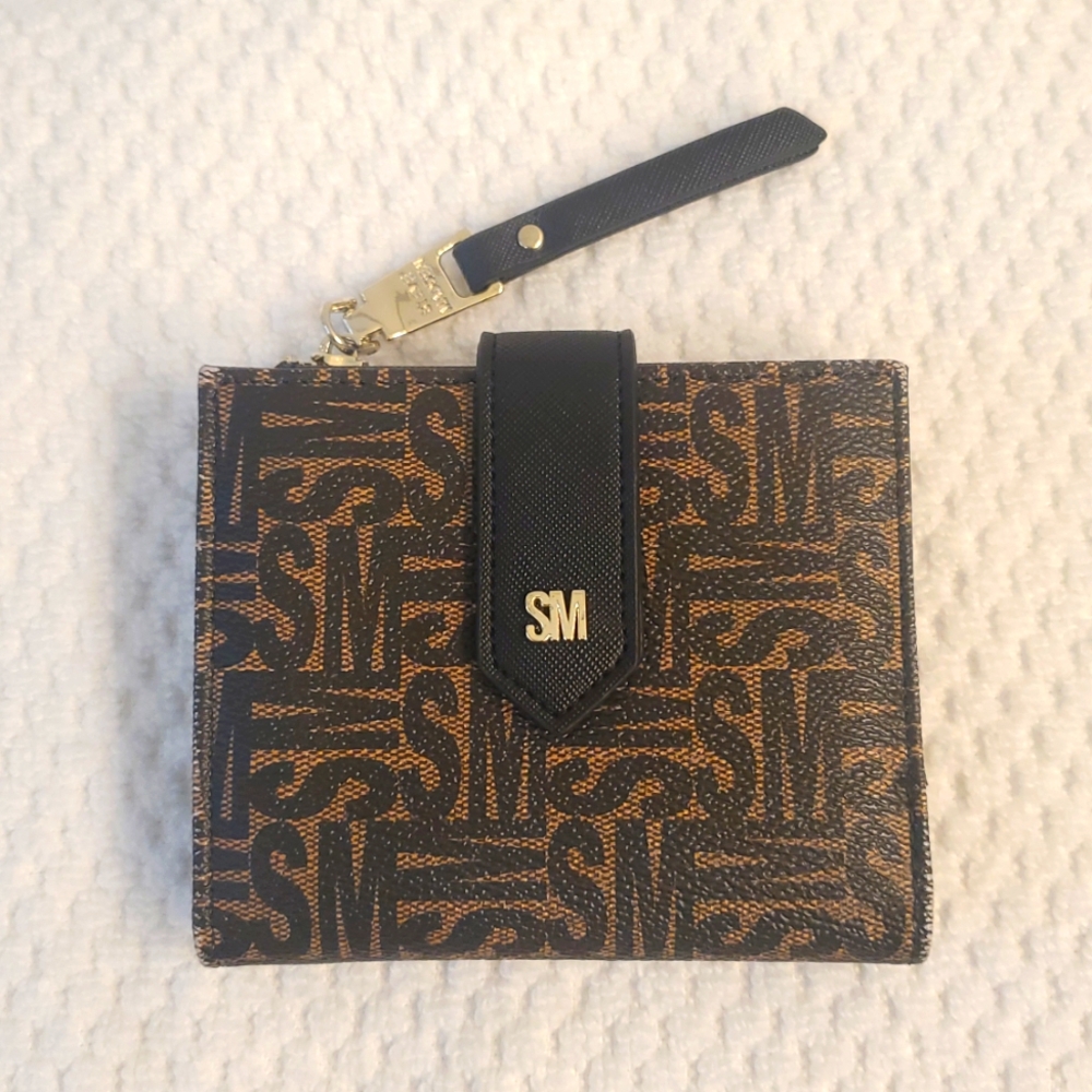 Brown and Black Monogram Wallet